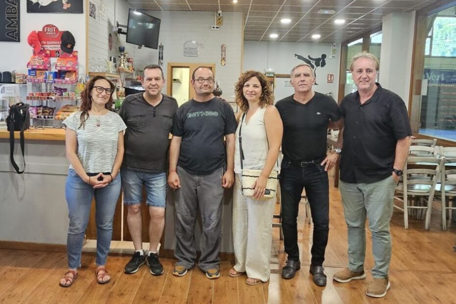 Visita de la Comarca de Ribagorza al CDR Guayente