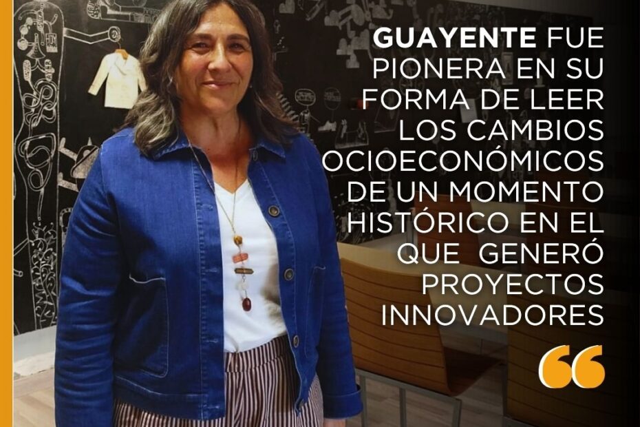 Entrevista a Felisa Ferraz, presidenta de Asociación Guayente, en el Diario de Altoaragón