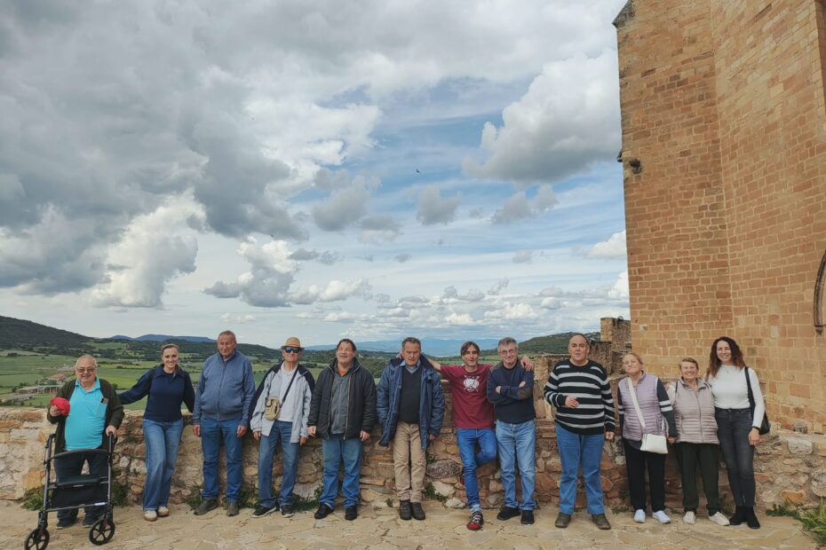 Jornada de convivencia con el grupo de inclusión de Comarca de Ribagorza en Benabarre