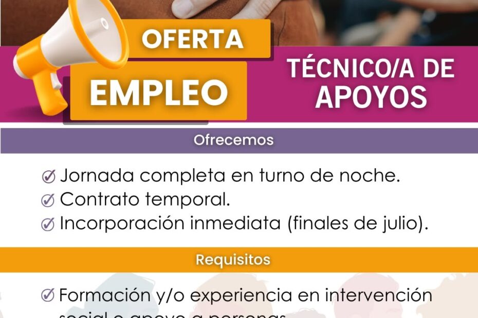 El Remós abre un proceso de selección para incorporar un/a Técnico/a de Apoyos